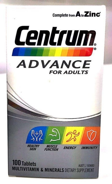 Centrum Advance Multivitamin 100 tablets Carousel 1