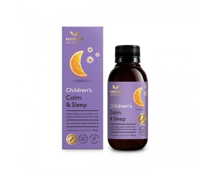 Harker Herbals Childrens Calm and Sleep Liquid 150ml Sweet Orange for Relaxation Carousel 1