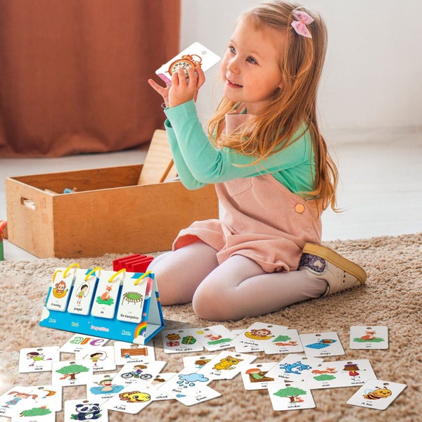 Baby Toys 6-12 Months, Reading Flashcards 78 Toddler Reading Flash Cards Sent Carousel 1