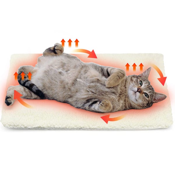 Self Warming Cats Bed Self Heating,Cats Dog Mat,Extra Warm Thermal Pet Pad Fo Carousel 2