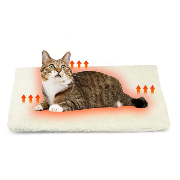Self Warming Cats Bed Self Heating,Cats Dog Mat,Extra Warm Thermal Pet Pad Fo Carousel 9