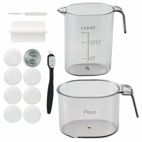 Automatic Noodle Maker Machine with 8 Pasta Shapes, 4 Intelligent Modes. Carousel 9