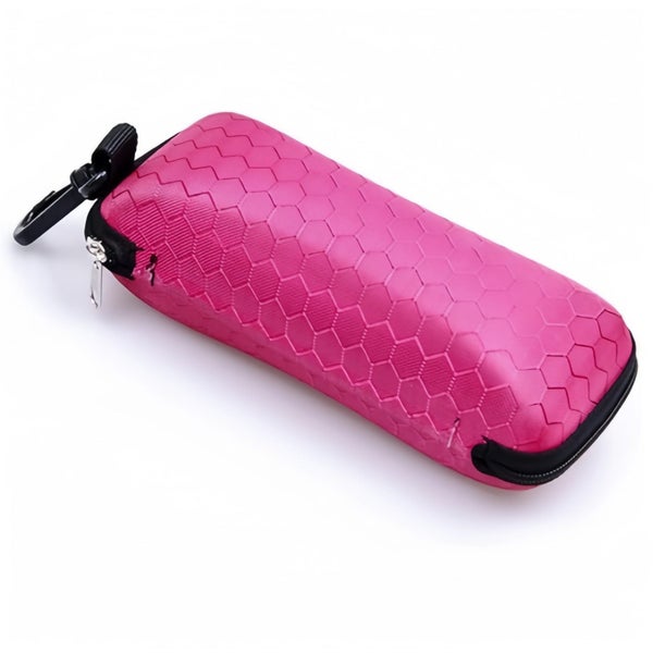 Sunglasses Case, Hard EVA Eyeglass Protector, Portable Zipper Glasses Box wit Carousel 1