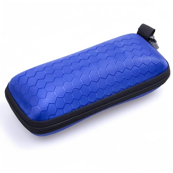 Sunglasses Case, Hard EVA Eyeglass Protector, Portable Zipper Glasses Box wit Carousel 1