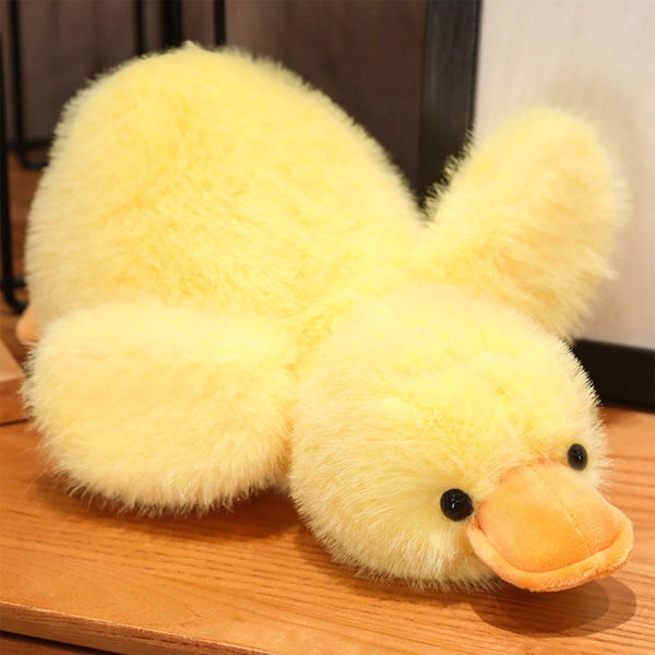 Stuffed Plush Toy, Toys for Ages 3-7, Cute Explosives Hair White Ducks Doll P Carousel 1