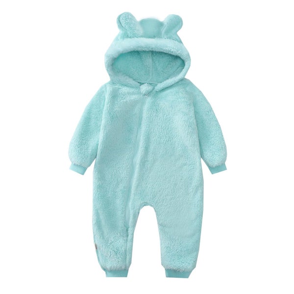 Baby Boys Girls Warm Hooded Coat Thick Baby Snowsuit Infant Jumpsuit Jacket S Carousel 1