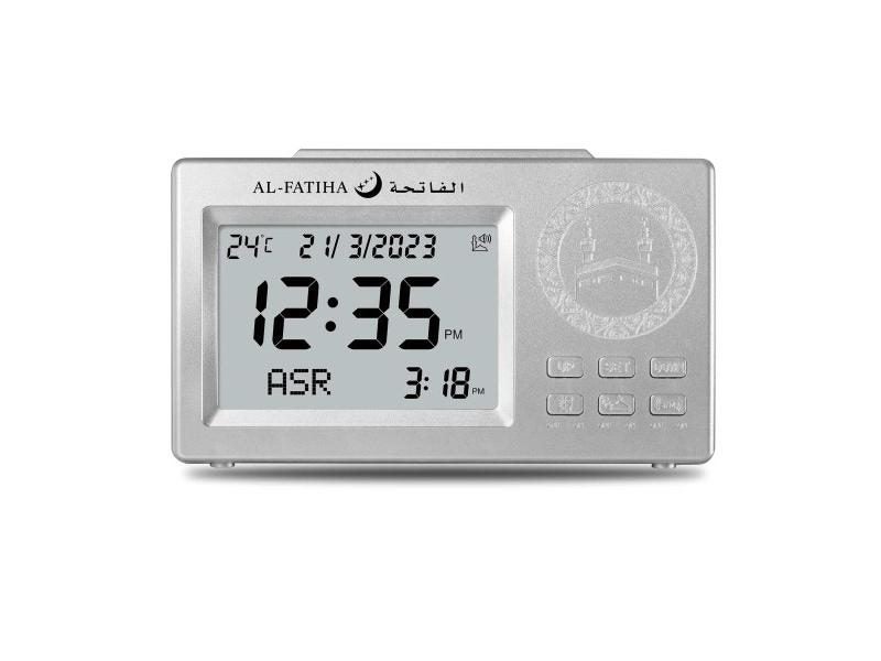 Digital LED Azan Clock Muslim Islamic Islam Stylish Azan Adhan Prayer Reminder Carousel 1
