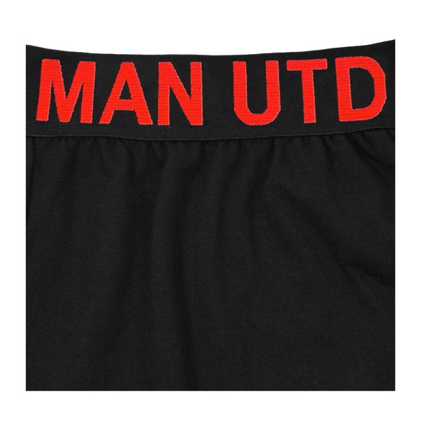 Manchester United FC Mens Crest Short Pyjama Set Carousel 4