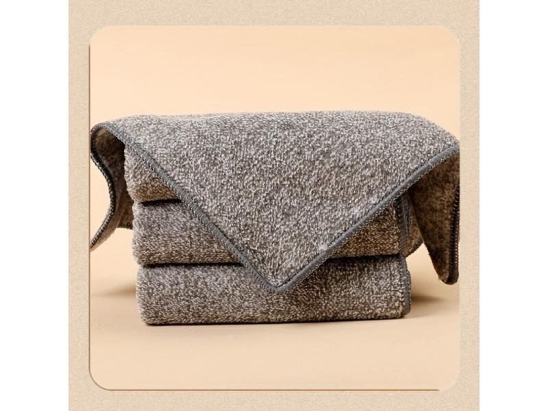 3pc Highly Effective Bamboo Charcoal Dish Cleaning Cloth Strong Water Carousel 1