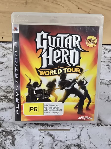 PlayStation 3 Guitar Hero World Tour Game Disc Carousel 1