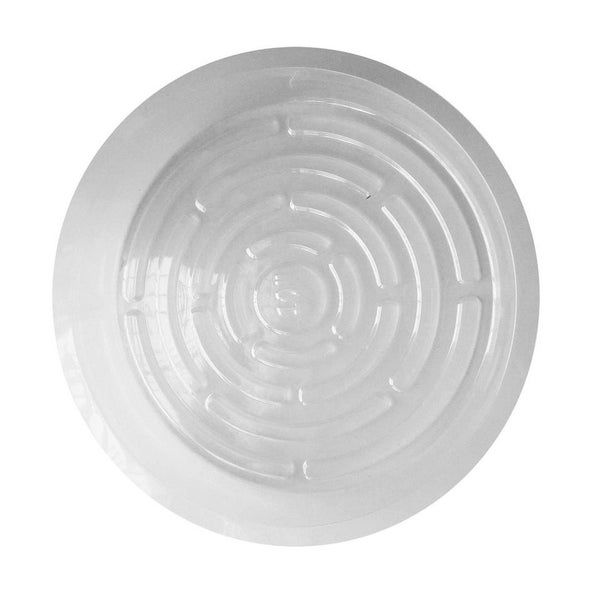 Garden Saucer Clear Vinyl x 2 - 35.5cm Diameter each Carousel 1