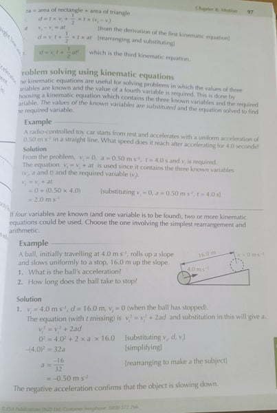 NCEA Level 2 Physics Study Guide Carousel 2