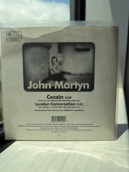 John Martyn London Conversation & One World 45 RPM’s Carousel 2