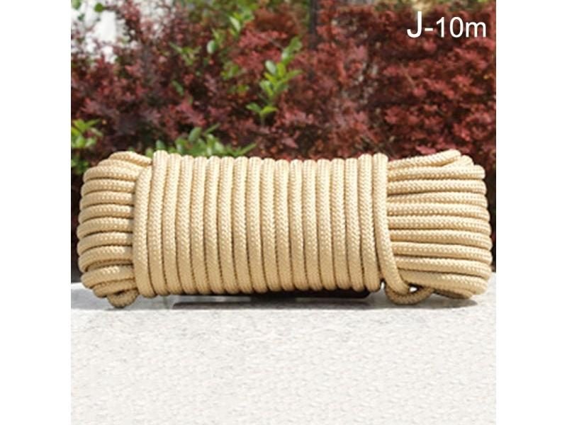 2/3/4/6mmx10m Anti-Slip Nylon Clothesline Windproof Clothesline Travel Carousel 1