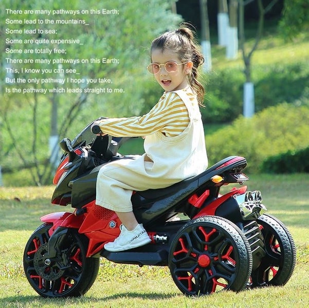 CHILDREN ELECTRIC KIDS RIDE ON MOTORBIKE Carousel 3