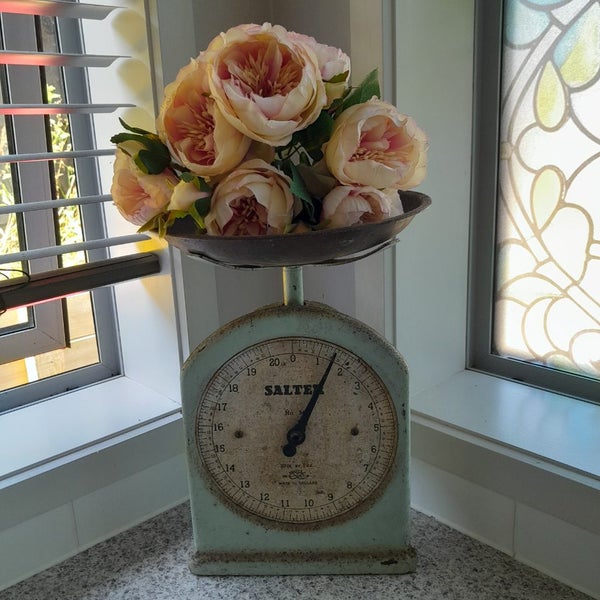 Antique Salter scales Carousel 1