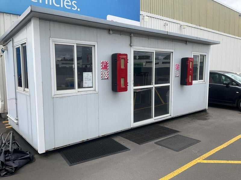 Small Portacom with AC unit Carousel 1