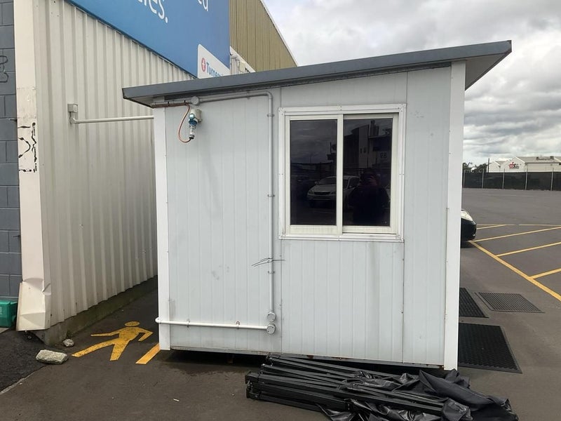 Small Portacom with AC unit Carousel 2