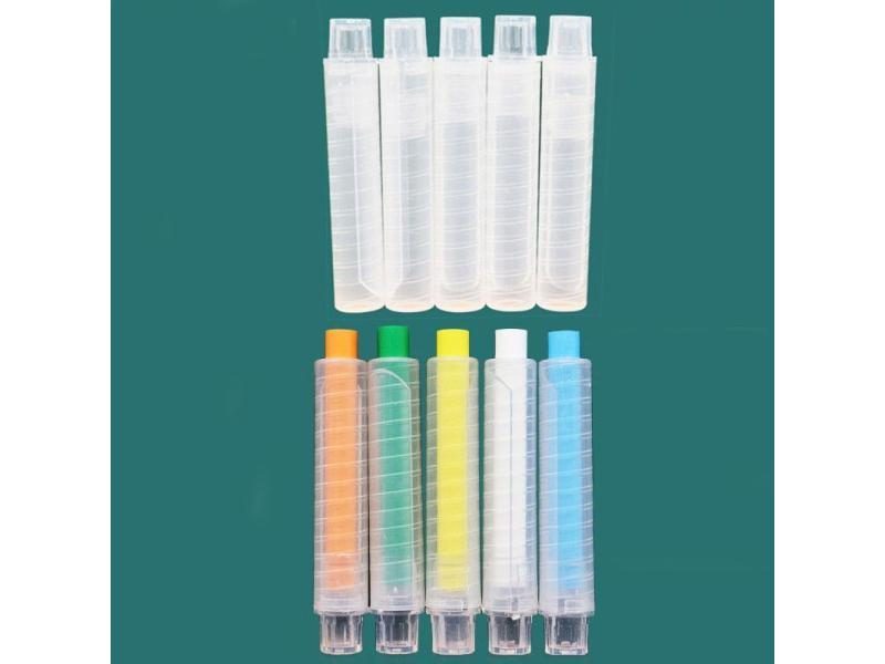 5pcs Transparent Non-toxic Chalk Holder Clip Chalk Covers For Teachers Writing Carousel 1