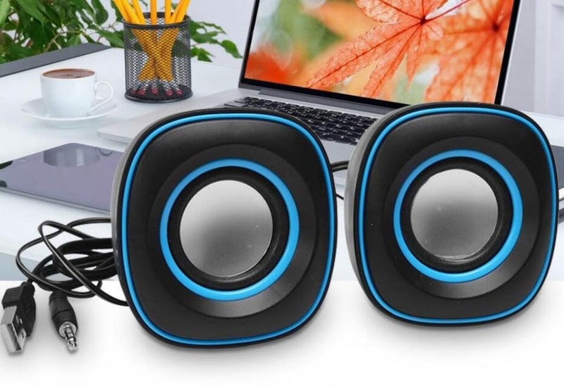 Mini Speaker 3.5mm Desktop Computer Carousel 5