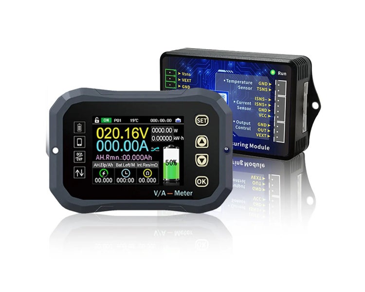 KG110F DC 0-120V 100A Battery Capacity Tester Voltage Current Meter Carousel 1