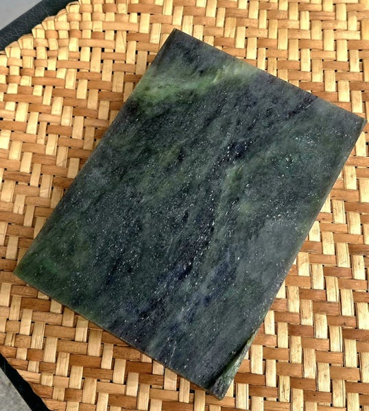 Genuine NZ Pounamu/Greenstone Rough Block Carousel 5