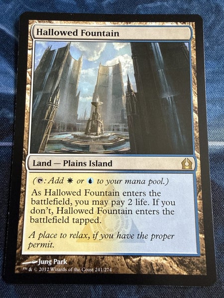 MTG Return to Ravnica - Hallowed Fountain (#2) Carousel 1