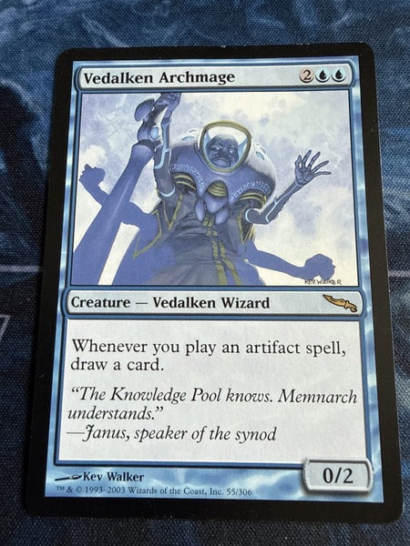 MTG Mirrodin - Vedalken Archmage (#3) Carousel 1