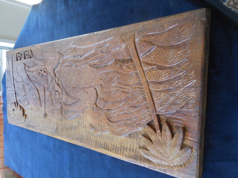 wood carving Carousel 7