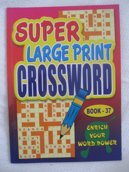 NZ House & Garden / Your Home and Garden / Super Large Print Crossword Carousel 4