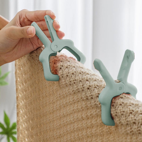 Beach Towel Clips,Heavy-Duty Plastic Clothes Pins,Quilt Drying Clips,Windproo Carousel 2
