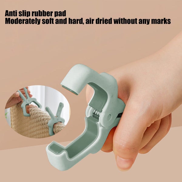 Beach Towel Clips,Heavy-Duty Plastic Clothes Pins,Quilt Drying Clips,Windproo Carousel 6
