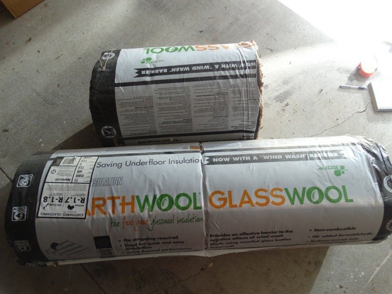 Cosy EarthWool Glasswool Underfloor insulation - 18m2 Carousel 1