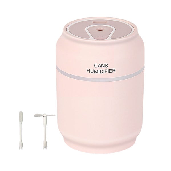 Mini Humidifier 3-in-1 Portable USB Humidifier with USB Fan LED Light Auto Carousel 2
