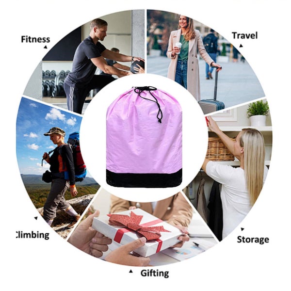 Moving Storage Clothes Bag Thickened wear-Resistant Waterproof Zipper Drawstr Carousel 6