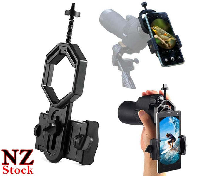 Universal Phone Adapter Mount Holder Binocular Telescope Microscope Carousel 1