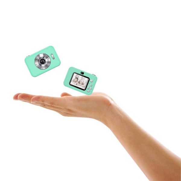 Digital Camera 4K HD Daily Travel Photo Recorder With Large Head Sticker Filt Carousel 7