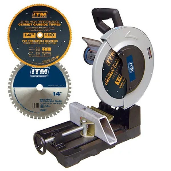 ITM 350mm Metal Cutting Drop Saw, 240V Carousel 1