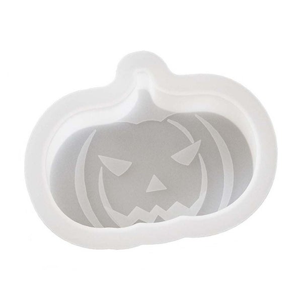 4Pcs Halloween Resin Molds Set CandleSilicone Bat Pumpkin Halloween Ornaments Carousel 1
