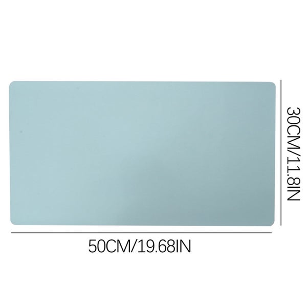 11.8 X 19.6 Inch Multifunctional Office Felt Desk Pad Desk Cover Leather Mat Carousel 1