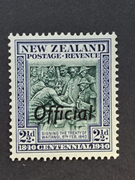 1940 2 1/2d Treaty official UHM Carousel 1