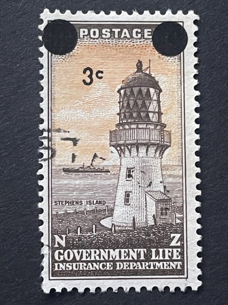 1967 3c on 4d Stephens Used! Carousel 1