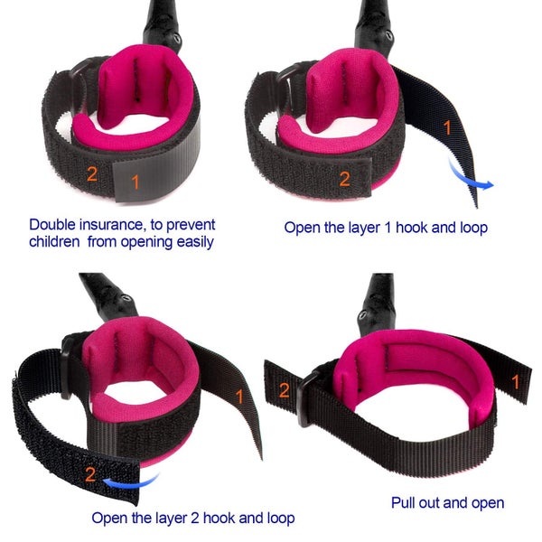 Anti Lost Wrist Link Safety Wrist Link for Toddlers, Babies & Kids Carousel 8