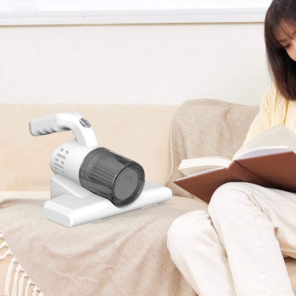 Bed Vacuum Cleaner, Strong Suction and Low Noise, UV Light, Washable HEPA Fil Carousel 6