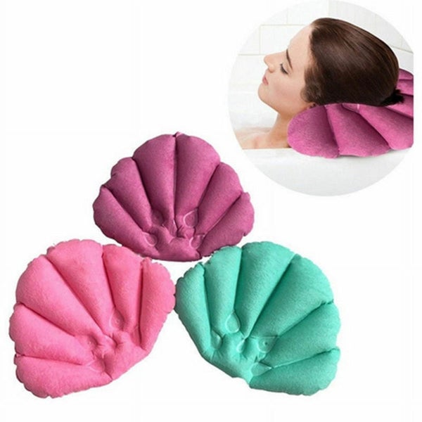 Comfort Terry Bath Pillow, Spa-Quality Terry Cloth, Easily Inflatable with Se Carousel 6
