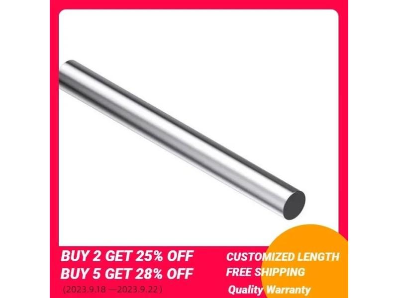 304 Stainless Steel Rod 2mm 4mm 5mm 6mm 8mm 10mm Linear Shaft Round Ground Bar Carousel 1
