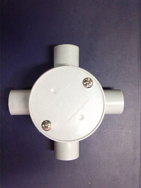 Four Way Shallow Junction Box 20mm Carousel 1