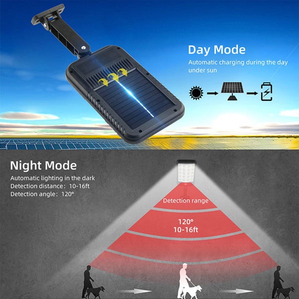 Solar Lights Outdoor, Outdoor Waterproof Wall Light Villa Garden Light LED CO Carousel 9