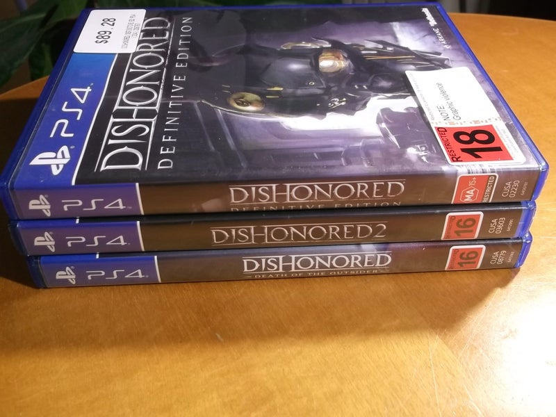 Dishonored Bulk Buy / Bundle - PS4 x 3 Games - All excl condition Carousel 1