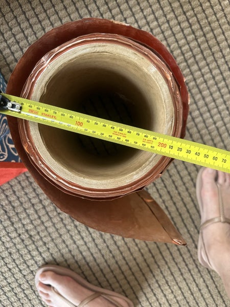 Rolled Copper Sheet 300mm Wide – Approx 25kg – Thin, Flexible – New (Stored) Carousel 1